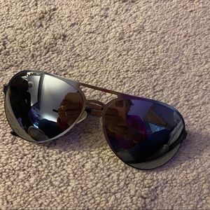 Gunmetal aviators
